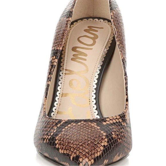 Sam Edelman Snakeskin Hazel Pumps - Picture 5 of 8